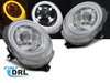 TUBE LIGHT Chrome LED DRL-strålkastare för MINI Cooper F55 / F56 / F57 2014-2017