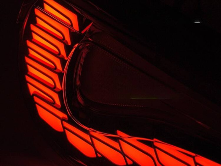 Röd OLED LED-lampa för Toyota GT86 12-21