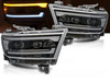 Strålkastare full LED svart för Dodge Ram 19-22
