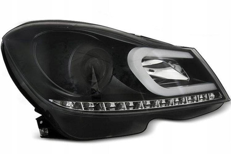 Strålkastare Mercedes C W204 11-14 BLACK TUBE LI