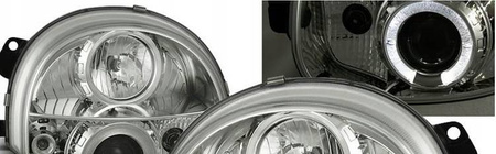 Strålkastare Renault Twingo 93-98 Ringi Chrome