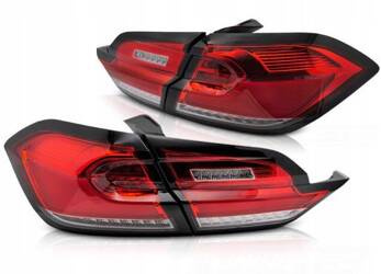 RED WHITE LED-lampor till Ford Fiesta mk8 17-21 hb