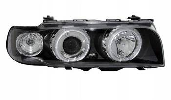 Strålkastare BMW E38 BLACK RINGI