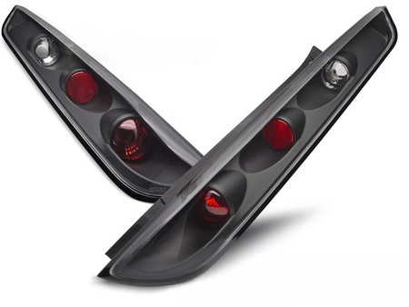 Svarta sportbaklyktor till Ford Focus mk2 04-08 hb