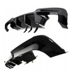 DYFUZOR BMW F10 F11 10- LOOK M5 DUET GLOSSY BLACK