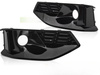 FRONTGRILL TILL AUDI A4 B9 20-24 SPORT BLANK SVART FÖR VERSION MED HALOGENER