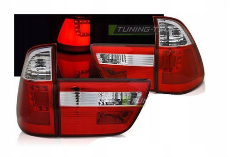 LED-lampor Bmw X5 E53 99-03 r-w led bar