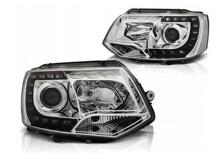 VW T5 10-15 chrole LED DRL baklyktor