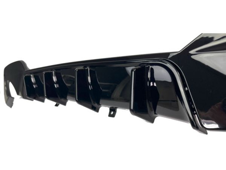DIFFUSOR BMW G20 G21 18-22 GLANSIG SVART 330 -O--O-