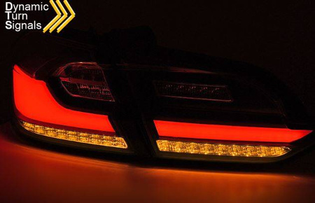 RED WHITE LED-lampor till Ford Fiesta mk8 17-21 hb