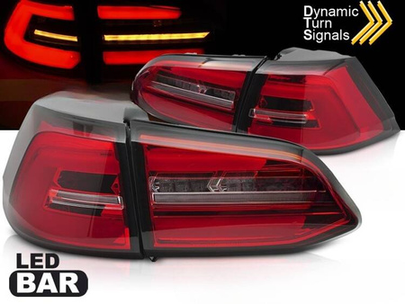 R-WHITE LED-lampor för VW GOLF 7 VII VARIANT