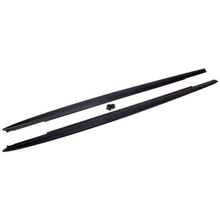 LISTWY POD PROGI BMW G30 G31 BLACK GLOSSY MP