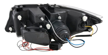 Strålkastare BMW E90/E91 BLACK RINGI