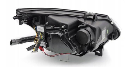 Xenon svart ringstrålkastare till BMW e60 e61