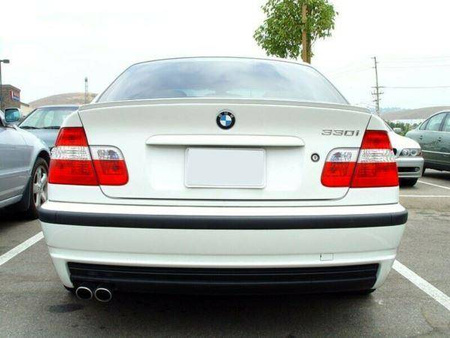SPOILER BMW E46 4D M3 98-05 ABS MATT BLACK TRUNK