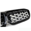 Bmw G20 G21 19- glänsande svart diamant abs grill