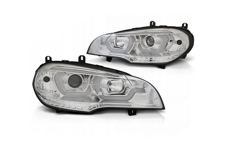Bmw X5 E70 07-13 Drl Chrome 3d strålkastare