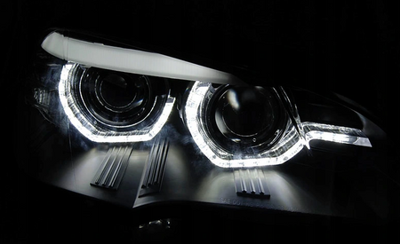 Lampor Full Led Svart För Bmw X5 E70 07-13 Xenon D1S