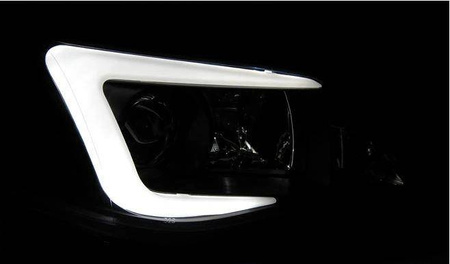 Subaru Impreza III gh 07-12 svarta ledlampor med rör