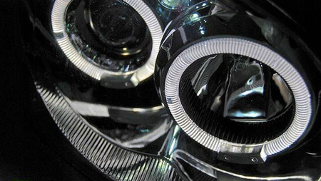 LAMPOR SUBARU IMPREZA II GD 03-05 RINGI KROM LED