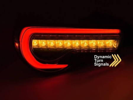 Rökfärgade LED-baklyktor för Toyota GT86 12-21