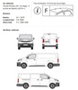 Takplattform för bagage Toyota ProAce II LONG