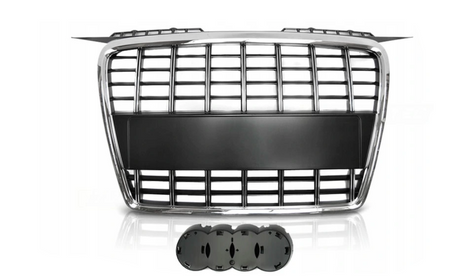 Frontgrill Sport Chrome för Audi A3 8p 2005-2008