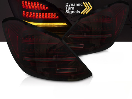 LED-bakljus Mercedes C-CLASS W205 14-21 Red Smoke