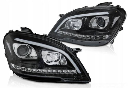 Lampig svart LED till MERCEDES W164 ML 09-11 LIFT