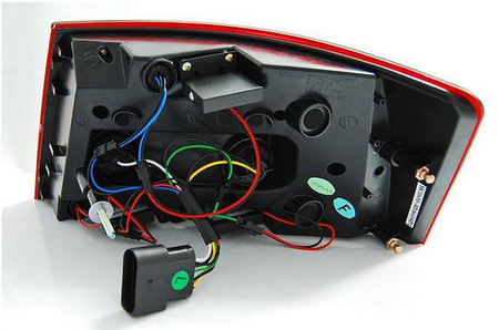 LED-lampor Audi A6 C6 04-08 rök led 6pin