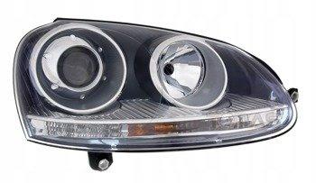 Strålkastare VW Golf 5 V GTI look BLACK