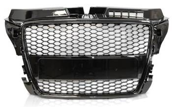AUDI AUDI A3 (8P) GRILL 04.08-07.12 BLANK SVART