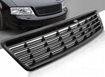 Frontgrill, galler Svart till Audi A6 C5 97-01
