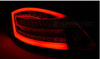 Porsche boxster 05-08 röd rök led lampor