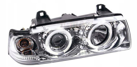 Strålkastare BMW E36 CHROM RINGI