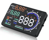 Displayprojektor LED LCD HUD OBD2 5,5 KLOCKS