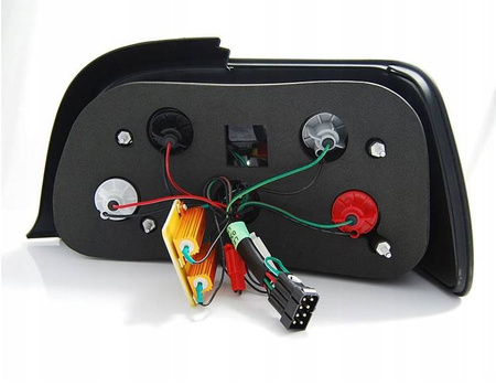 Bmw E36 Coupé 90-99 Led-lampor med rökbom