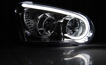 Ledlampor i krom för Subaru Impreza Ii Gd 03-05