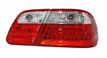 LED-bakljus Mercedes W210 Sedan CLEAR