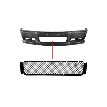 Grill huvud stötfångare galler för BMW E36 M3 M-PAKIT