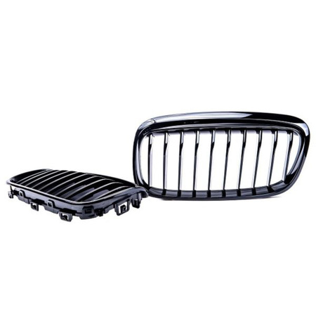 GRILL BMW 2 F45 ACTIVE TOURER 14-18 GLÄNSANDE SVART