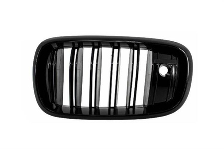 GRILL (NJURAR) BMW X6 (F16) X6M F15 15- SVART POŁ.
