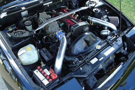 Intercooler Rörsats NISSAN 180SX S13 RÖD TOP