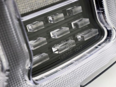 LED-baklyktor Jeep Wrangler YJ/TJ (1991-2006) svart