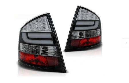 LED-LAMPOR SKODA OCTAVIA II 2004- BLACK LED BAR