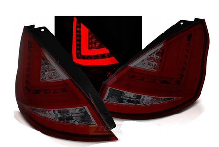 Ford Fiesta mk7 08-12 hb r-smoke led-lampor