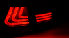 LED-lampor Lexus Rx 330/350 03-08 Led Bar Svart