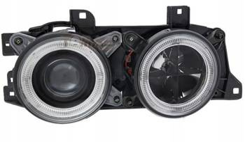 Strålkastare strålkastare bmw e34 svart ringi