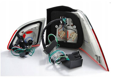 Opel astra h gtc 05-10 smoke led bar lamps