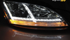 Strålkastare Audi Tt 06-10 8j Chrome Led Dts